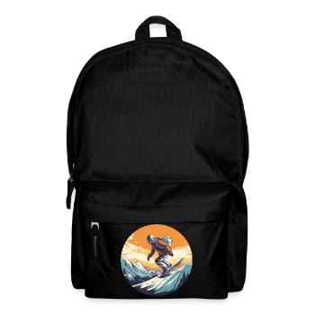 Snowboarding or skiing and then après ski - Backpack - black - Front