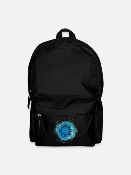 Vishuddha Fünftes Chakra - Rucksack - Schwarz