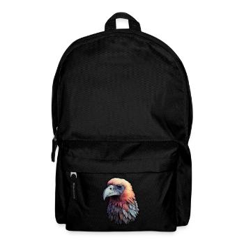 Geier Kopf - Rucksack - Schwarz - Vorne