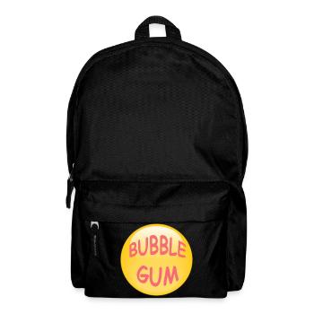 gomme à bulles - Sac à dos - noir - Devant