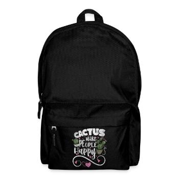 Plantes, Désert, Jardin, Été - Sac à dos - noir - Devant