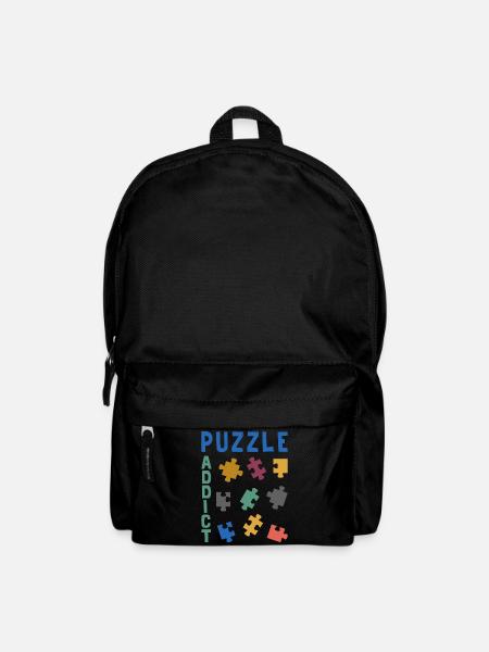 Puzzle addict - Sac à dos - noir