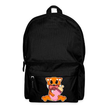 Baby Shiba Inu Motiv - Rucksack - Schwarz - Vorne