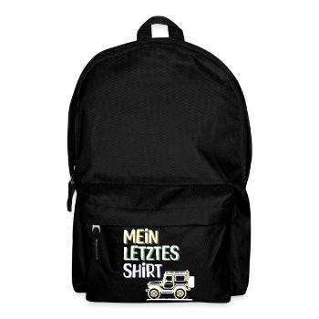 Caravan Camping Chilling Camping Statement Holiday - Backpack - black - Front