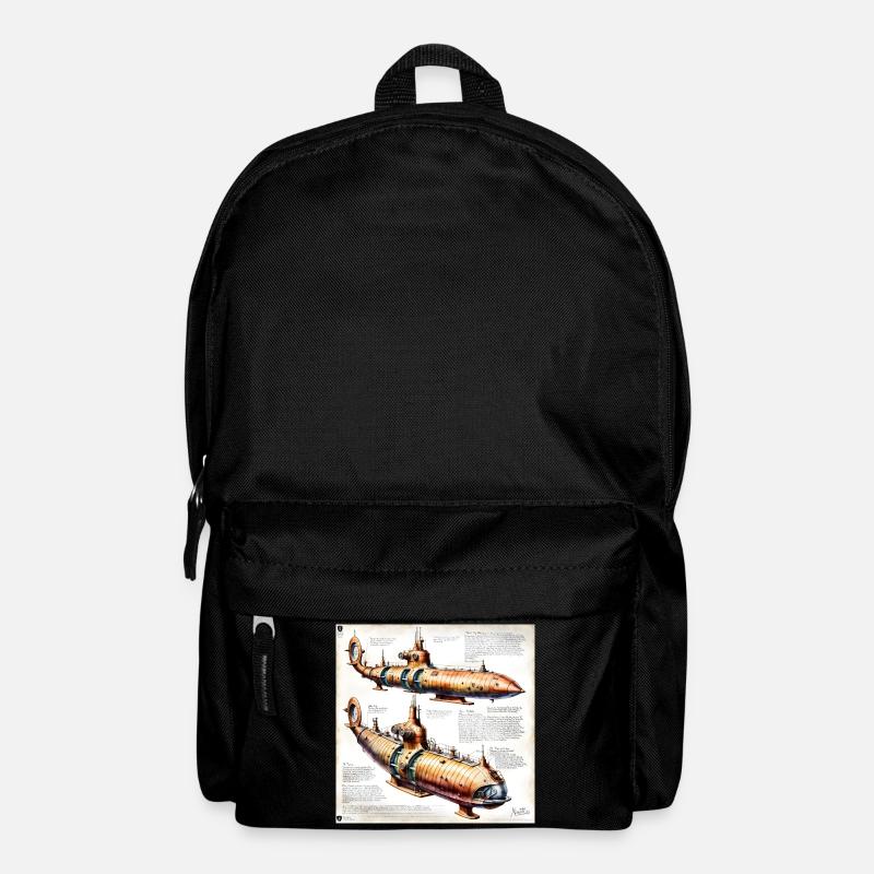 U-Boot #3 - Rucksack - Schwarz