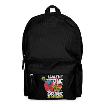 Bar Waiter Shaker Humor - Backpack - black - Front