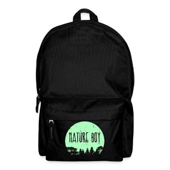 Campsite Nature Statement Hikers Camping - Backpack - black - Front