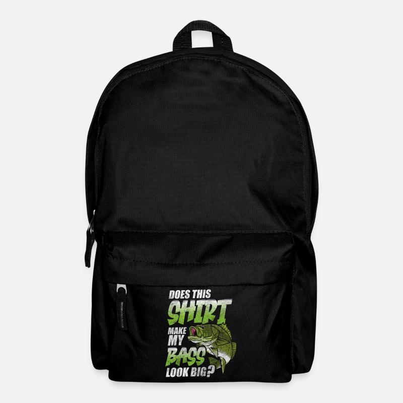 Angler Barsch Freizeit - Rucksack - Schwarz