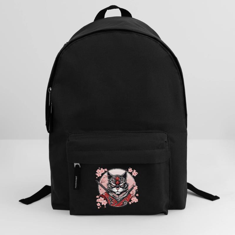 Dämonischer Kawaii Neko Samurai : Katzen-Samurai Rucksack