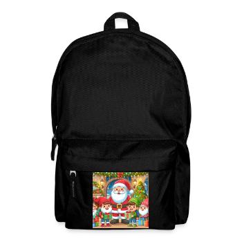 Christmas Design 10 - Backpack - black - Front