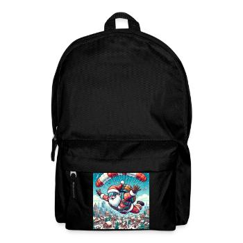 Weihnachts Design 11 - Rucksack - Schwarz - Vorne