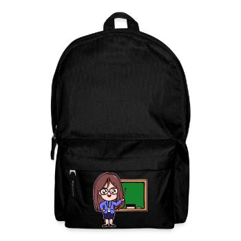 Teacher, Career, Success, Profession, Job, Supervisor - Backpack - black - Front