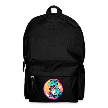 Tyrannosaurus Rex Dinosaure Illustration - Sac à dos - noir - Devant