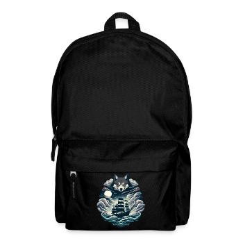 Mysticisme nautique : Aventure en voilier - Sac à dos - noir - Devant