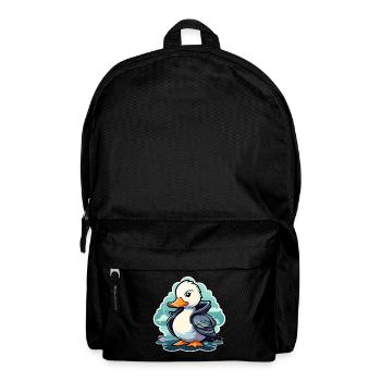 Duck Illustration - Backpack - black - Front