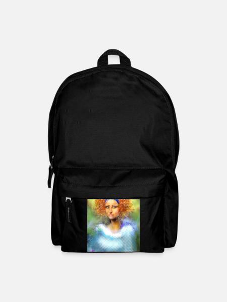 Kreative Powerfrau Digital-Art - Rucksack - Schwarz