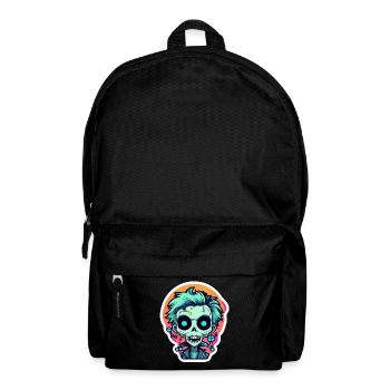 Cute Zombie Illustration - Backpack - black - Front
