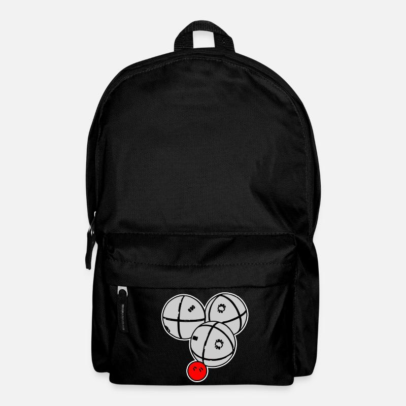 Petanque Kugeln - Rucksack - Schwarz