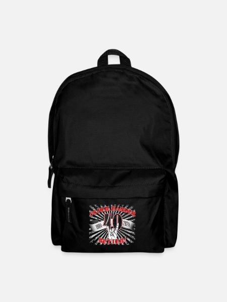 40.Geburtstag eines Metalfan oder Motorradfahrer - Rucksack - Schwarz