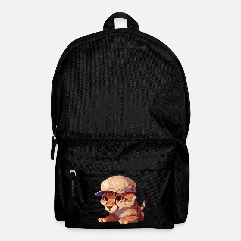 Baby-Gepard - Rucksack - Schwarz