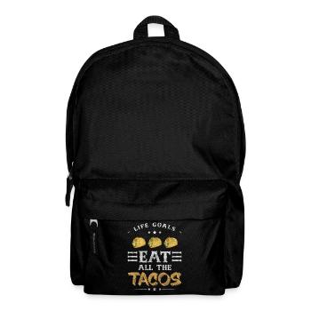 Buffet Genießer Restaurant - Rucksack - Schwarz - Vorne
