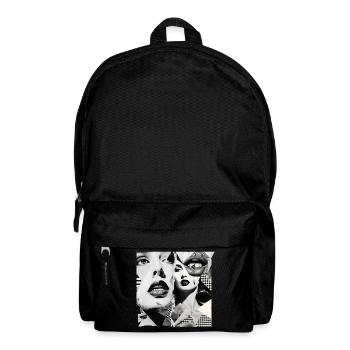 Conception de fragments d’images - Sac à dos - noir - Devant