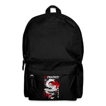 Conte de fées Dragon Tribal - Sac à dos - noir - Devant