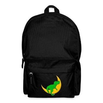 Dino Kind T-Rex Baby Schlafshirt Dinosaurier - Rucksack - Schwarz - Vorne