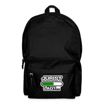 Karriere Erfolg Jurist Statement Geld Verdienen - Rucksack - Schwarz - Vorne
