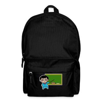 Teacher Job Employee Success Supervisor Work - Backpack - black - Front