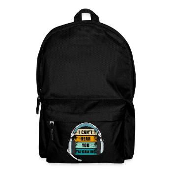 PC Gamer Game Gaming Gamepad - Backpack - black - Front