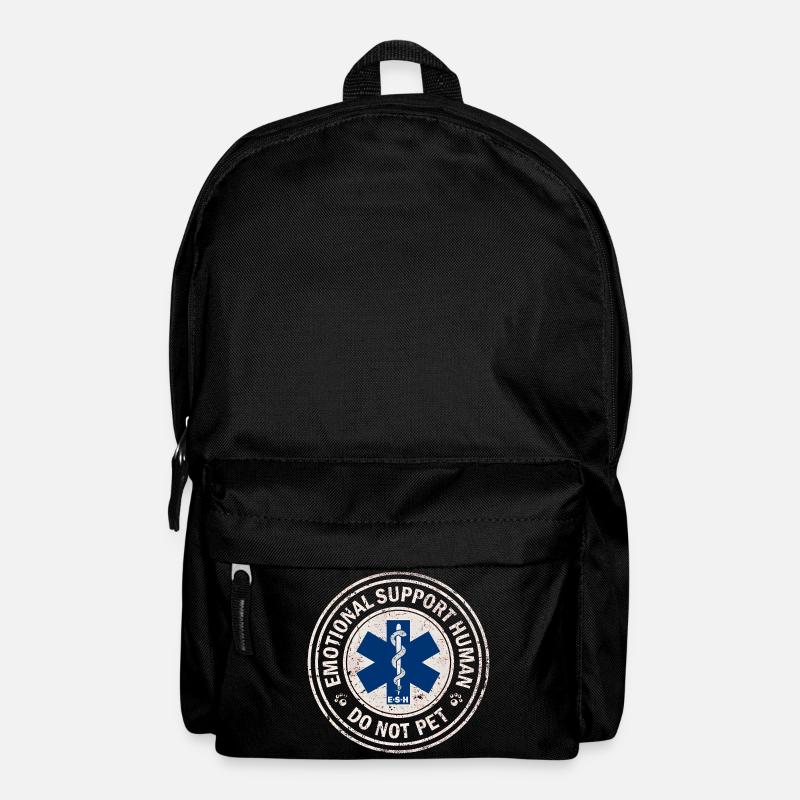23F 0038 rd - Rucksack - Schwarz