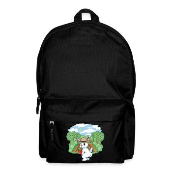 gardener, horticulture, harvest, vegetable, rabbit, rodent, gardener - Backpack - black - Front