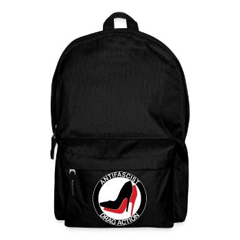 ANTIFASCIST DRAG ACTION - Rucksack - Schwarz - Vorne