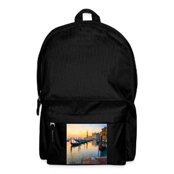 Venedig - Rucksack - Schwarz - Vorne
