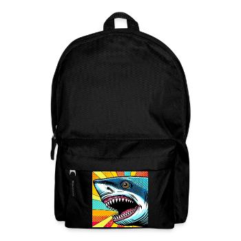 Hai Pop Art - Rucksack - Schwarz - Vorne