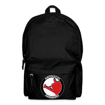 Antifascist Gardeners - Rucksack - Schwarz - Vorne