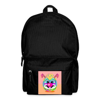 EASTER EGGS CLOWN EASTER BUNNY - Backpack - black - Front