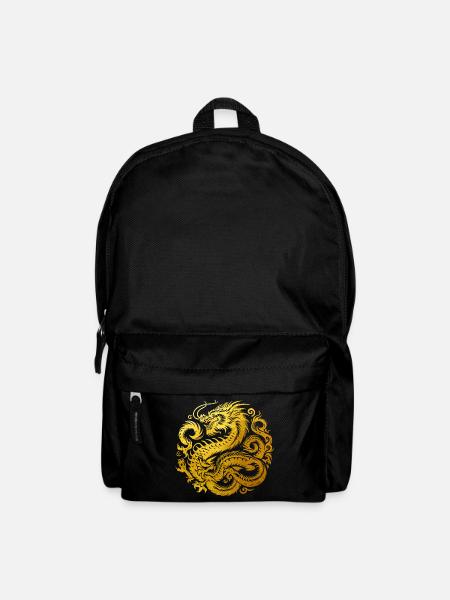 Chinesisches Drachen-Tattoo - Rucksack - Schwarz