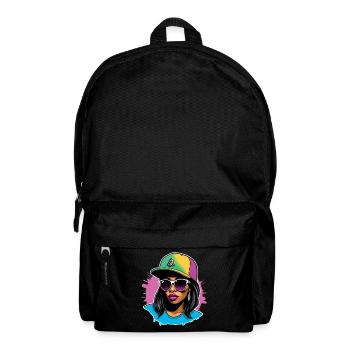 Urban Vibe Girl - Backpack - black - Front