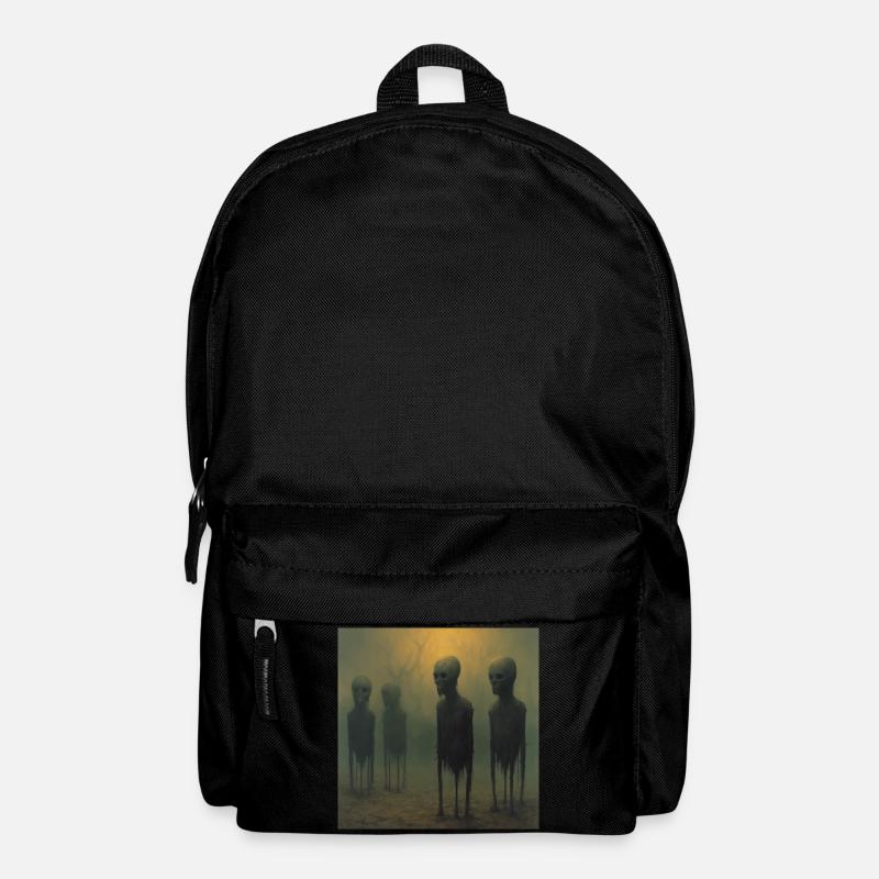 scary horror surrealizm - Rucksack - Schwarz