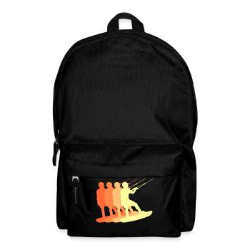 Stunt Wave Ski nautique Wakeboard Surf - Sac à dos - noir - Devant