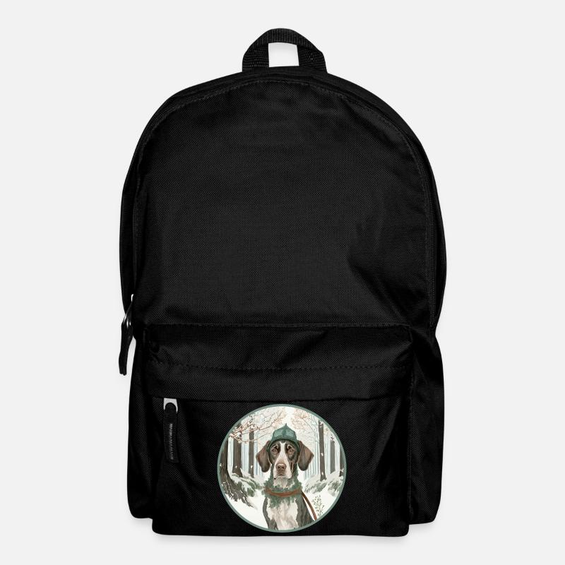 Jagdhund - Rucksack - Schwarz