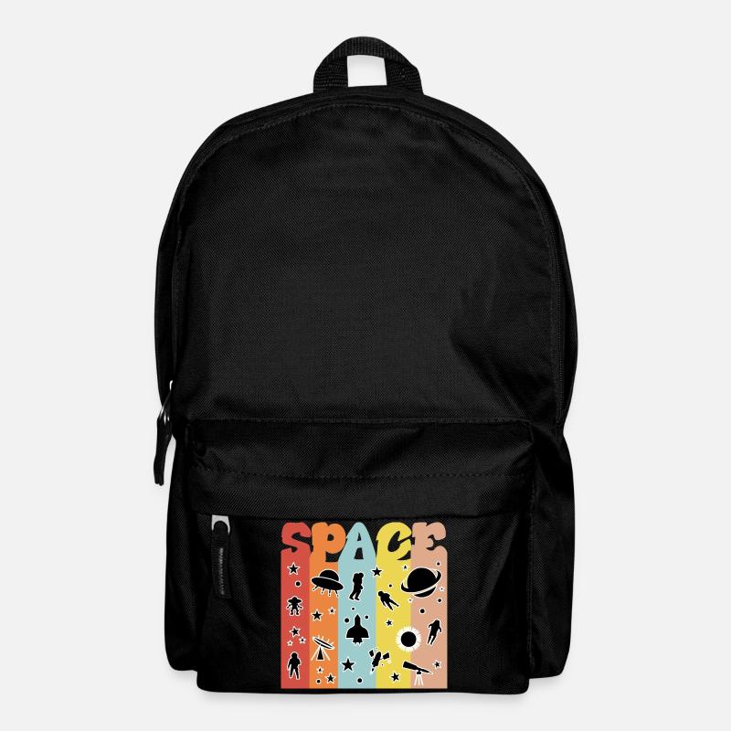 Space, Weltall, Astronaut - Rucksack - Schwarz