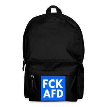 Fck afd - Rucksack - Schwarz - Vorne