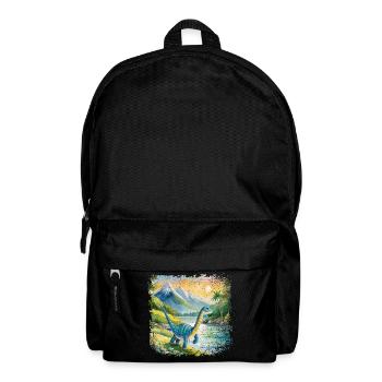 Niedlicher junger Thesaurus Kinderbuchstil Aquarel - Rucksack - Schwarz - Vorne