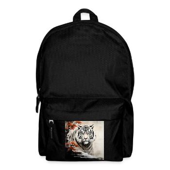 Bai Hu the White Tiger - Backpack - black - Front