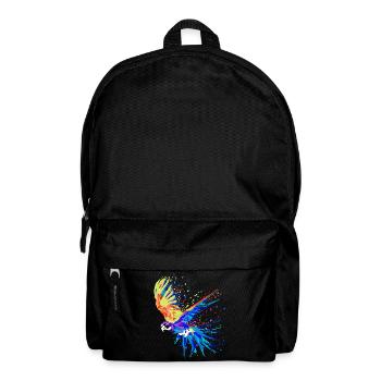 Animal, Oiseau, Zoo, Perroquet, Amoureux Des Animaux, Animal De Compagnie - Sac à dos - noir - Devant