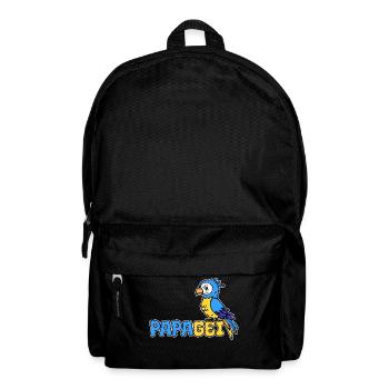 Parrot Saying Animal Lover Pet Bird Zoo - Backpack - black - Front