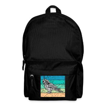 Bird, Jungle, Jungle, Parrot, Zoo, Animal Lover - Backpack - black - Front